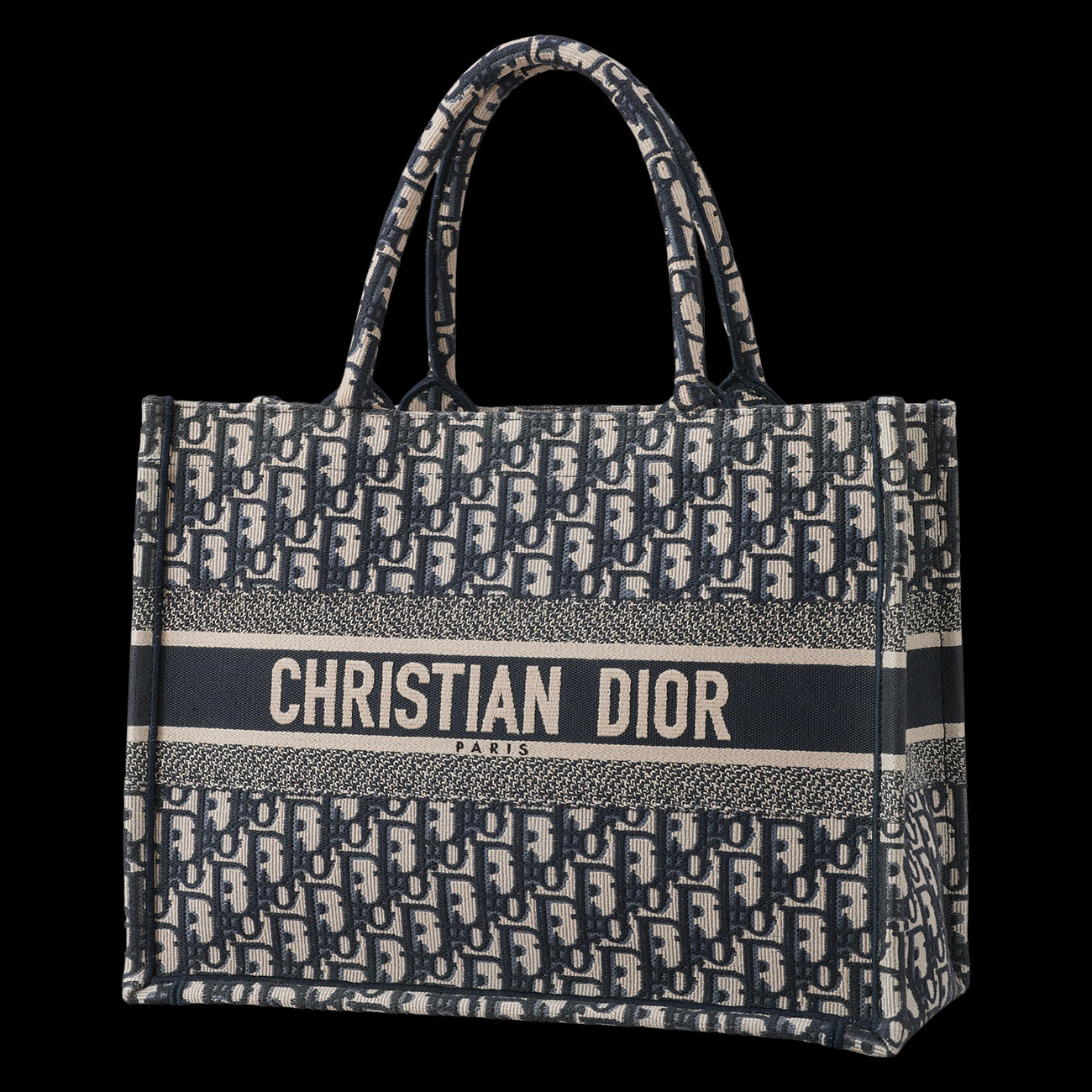 CHRISTIAN DIOR(USED)디올 오블리크 북토트 미듐